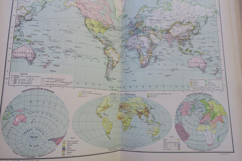 Moderner Geographischer Atlas, 1901