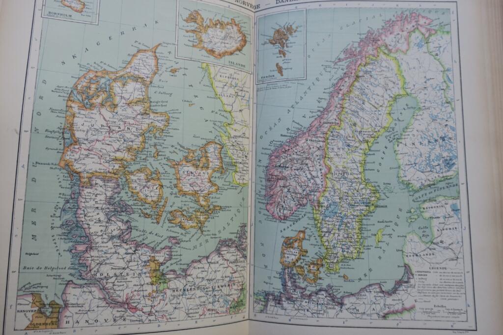 Moderner Geographischer Atlas, 1901