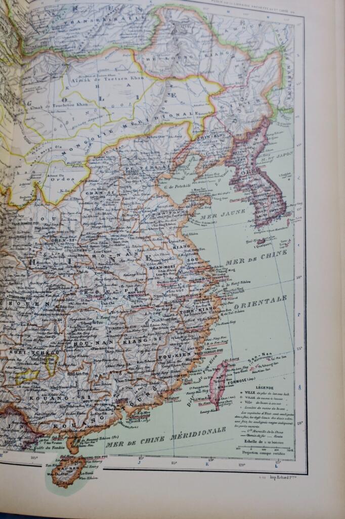 Moderner Geographischer Atlas, 1901