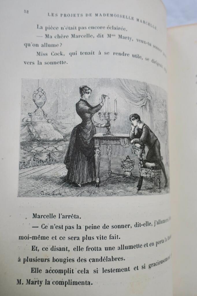 Science Les projets de Mlle Marcelle et les étonnements de M. Robert