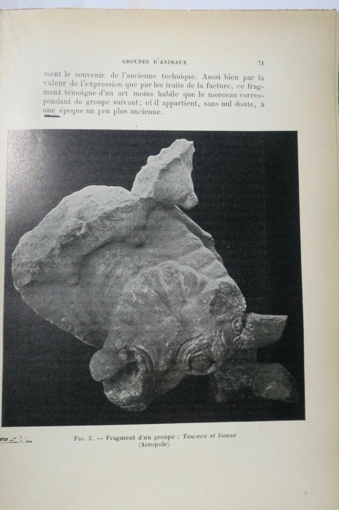 sculpture attique avant Phidias 1904
