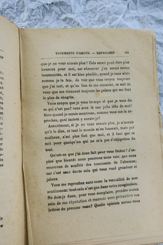Secrétaire des amoureux. Lettres galantes