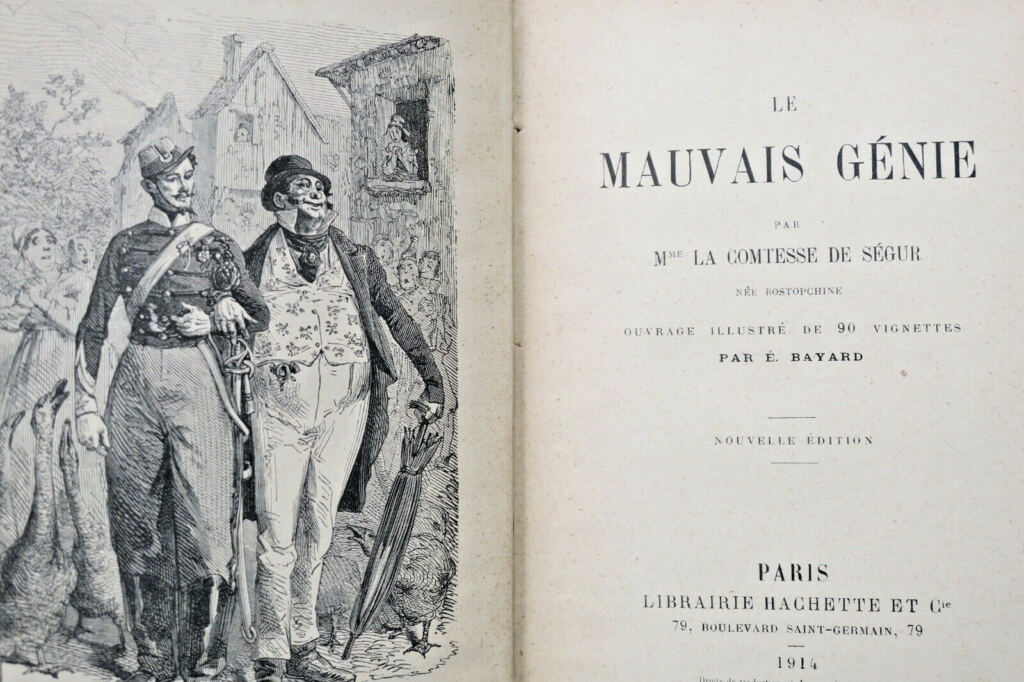 Ségur, Le Mauvais génie, Bibliothèque rose, 1914