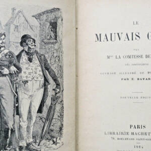 Ségur Le Mauvais génie Bibliothèque rose, 1914