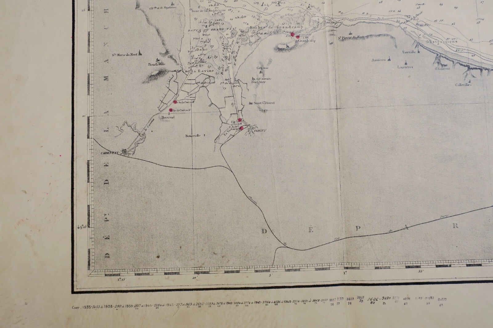 Historische Karte der Seine-Maritime - Image 3