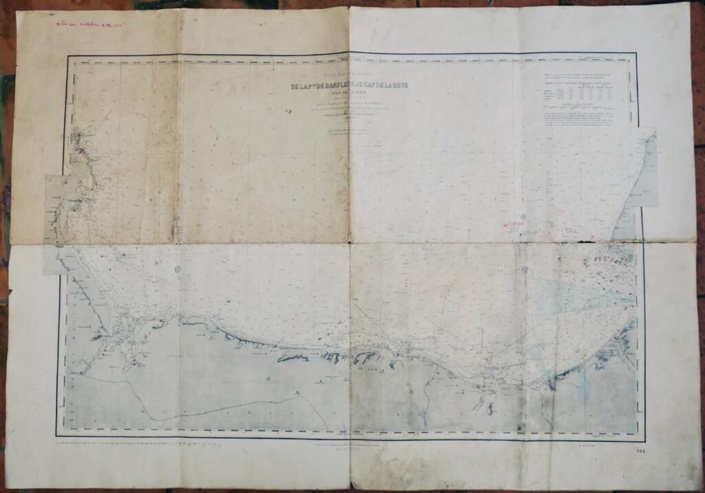Vintage Map of Seine-Maritime