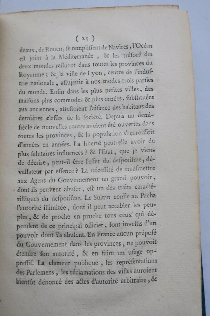 Französische Regierung, Sitten und Gesellschaftszustände vor der Revolution