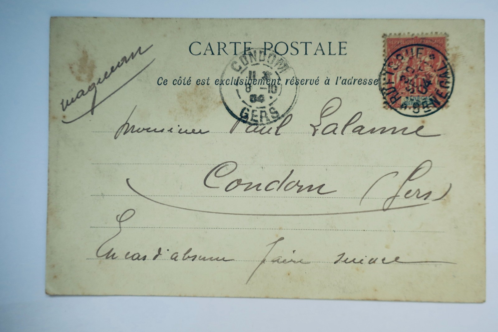 Sénégal courses de rufisque 1903 - La Librairie Antique