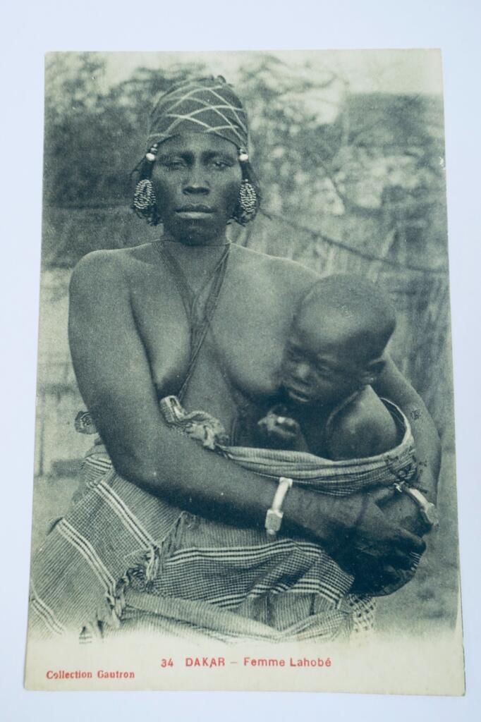 Sénégal Dakar femme lahobé 1918