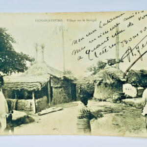 Sénégal djogountouro village sur le Sénégal 1907