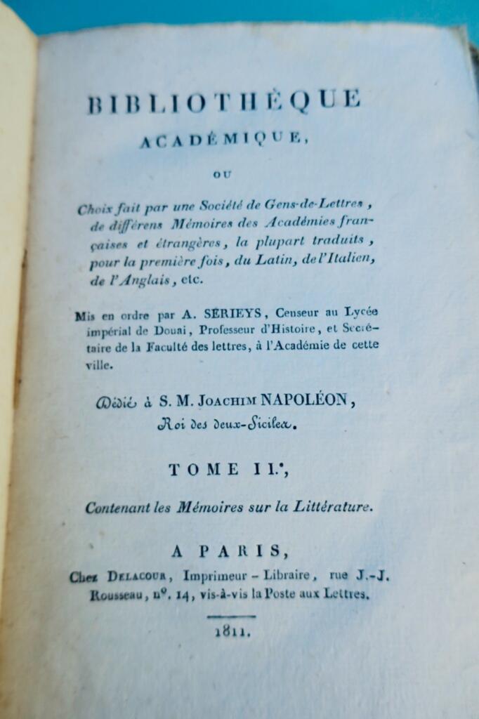 Academic Library Series Volume II & III
