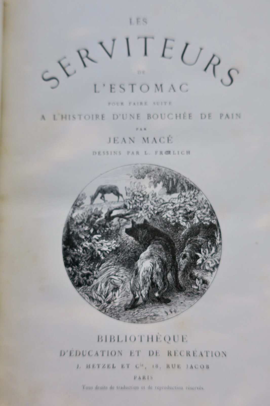 SERVITEURS DE L'ESTOMAC pour faire suite à L'histoire d'une bouchée pain HETZEL - Image 8