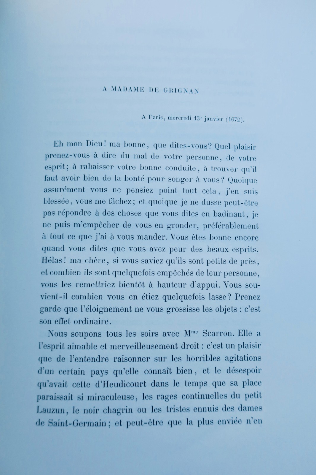Sévigné Lettres choisies de Madame de Sévigné – Image 3