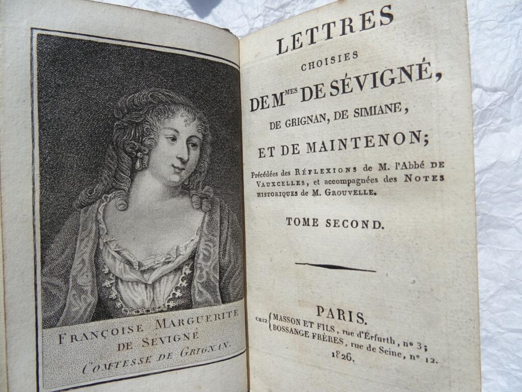 Selected Letters of Mme de Sévigné and contemporaries