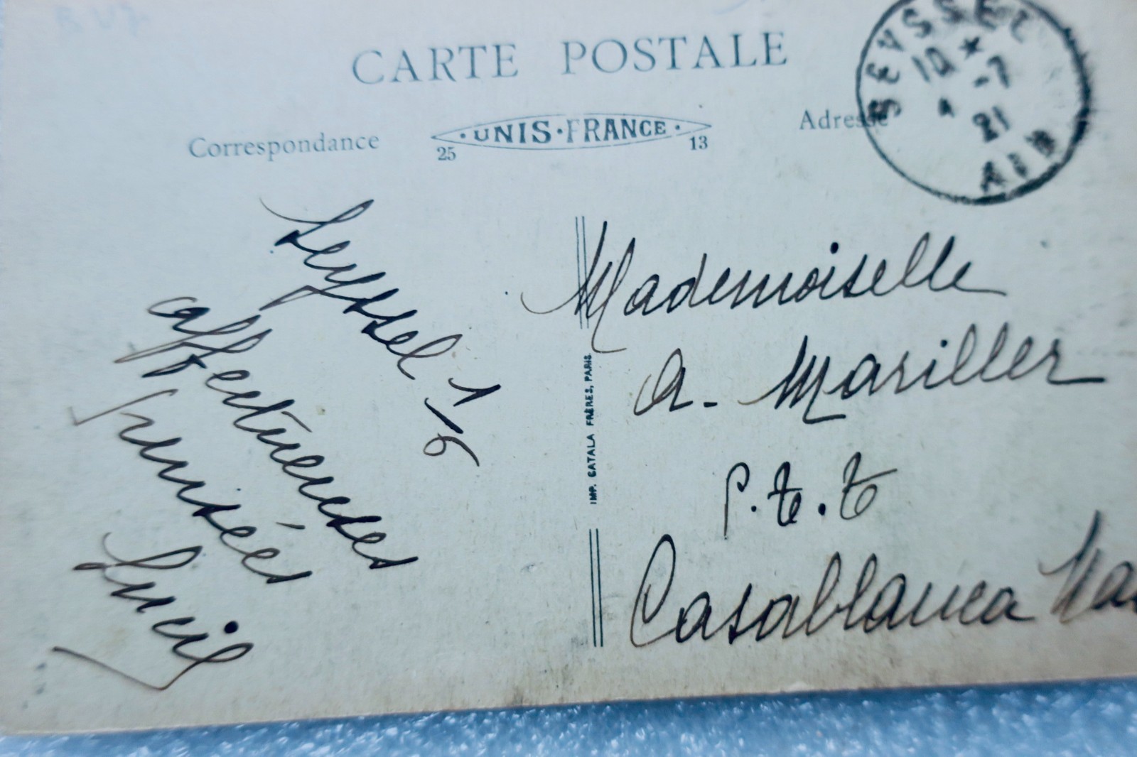 Seyssel barrage de la SHEL route de Rumilly 1921 - La Librairie Antique