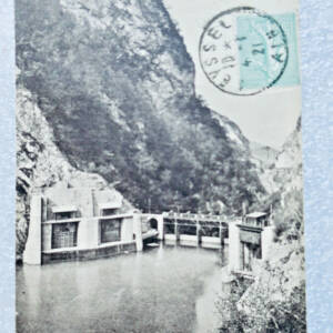 Seyssel barrage de la SHEL route de Rumilly 1921