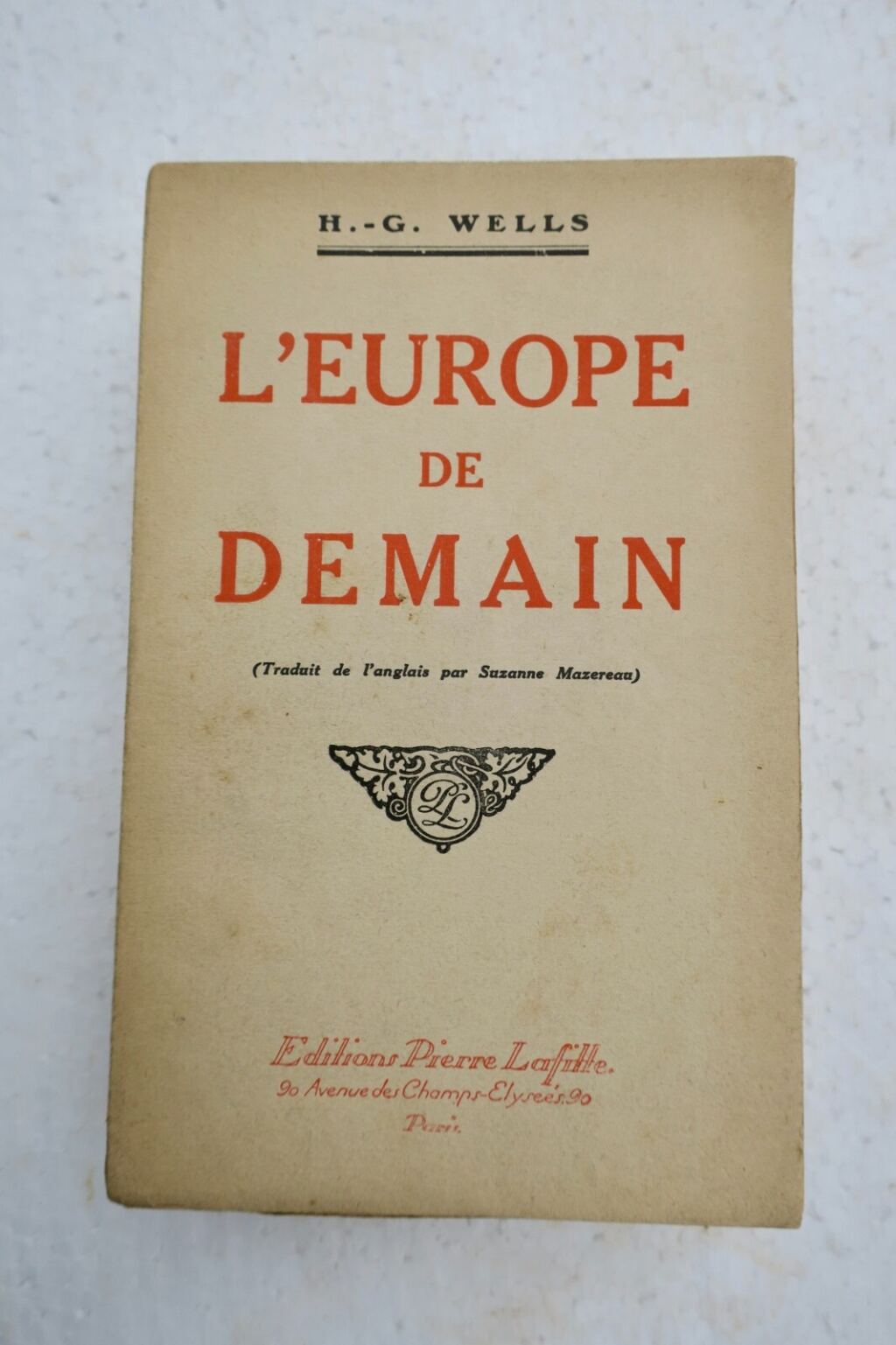 Visionary analysis of post-war Europe