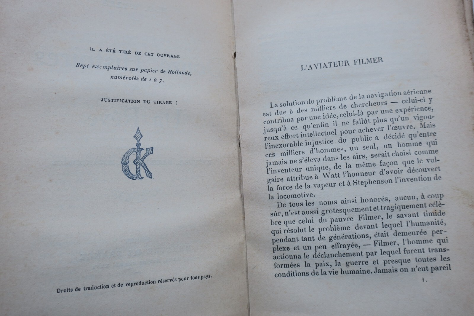 H.G.威尔斯《十二个故事与一个梦》<span class="lla-card-orig-wrap"><span class="lla-card-orig">❦ SF WELLS (Herbert-George) Douze histoires et un rêve EO</span></span> - La Librairie Antique