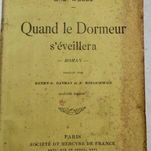 SF WELLS QUAND LE DORMEUR S'EVEILLERA EO