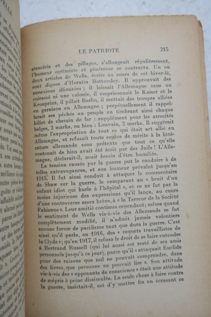 Geoffrey H.G. Wells overview