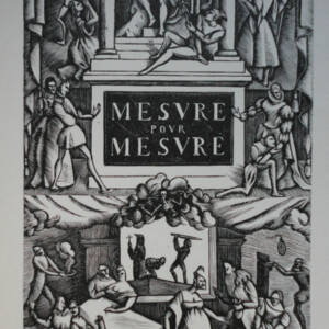 SHAKESPEARE Mesure pour mesure ILLUSTRE par Gambert