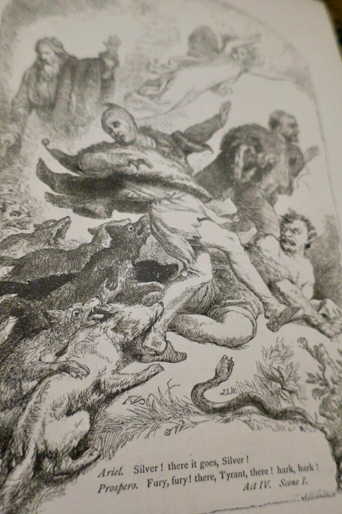 Illustrierte Sammlung von Shakespeare-Stücken