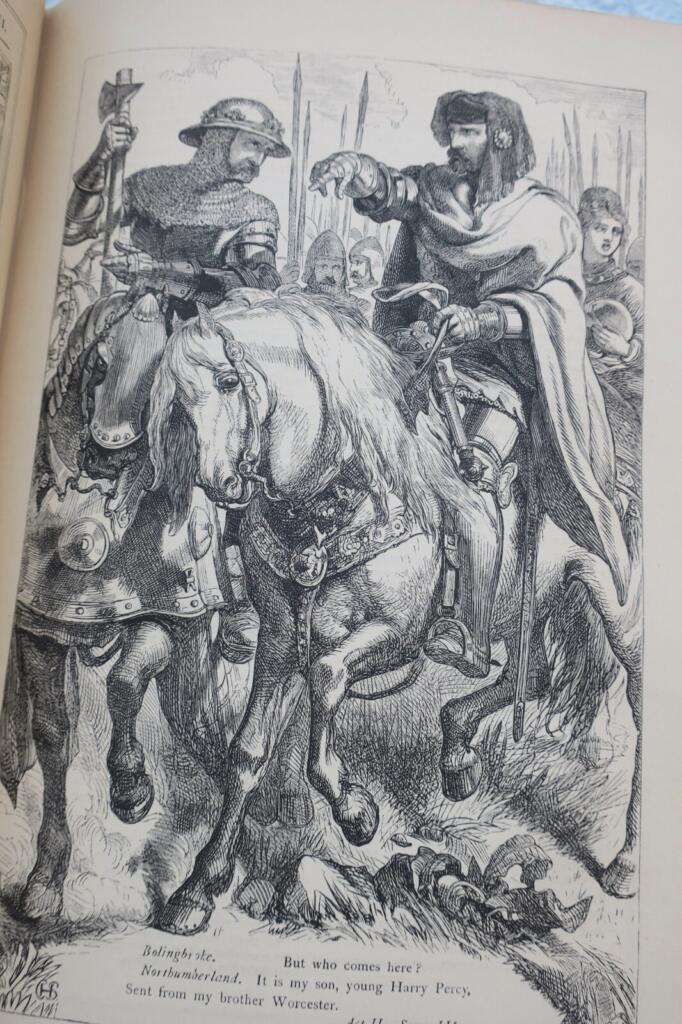 Illustrierte Sammlung von Shakespeare-Stücken