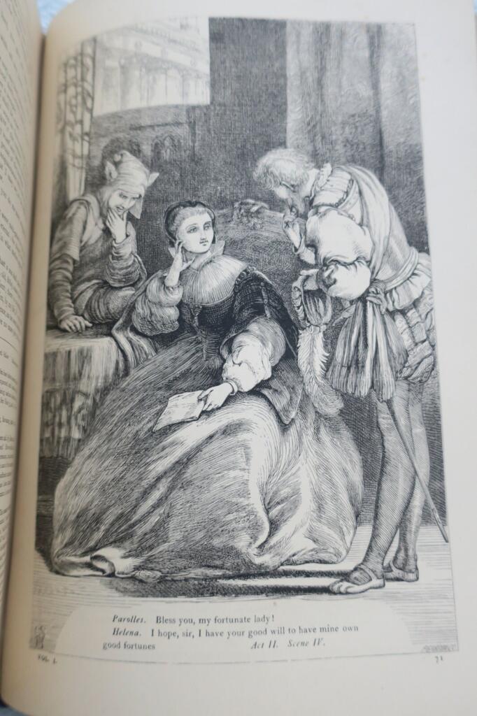 Illustrierte Sammlung von Shakespeare-Stücken