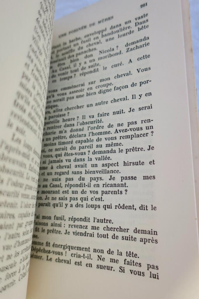 Silone (Ignazio) Une Poignée de Mûres / Alfa