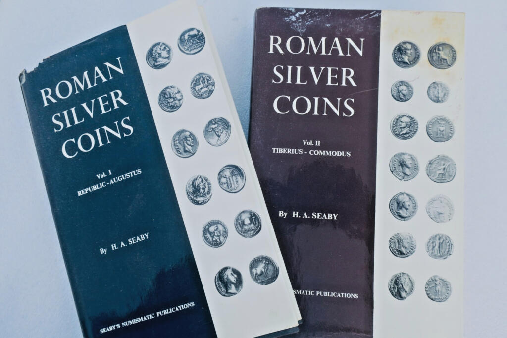 silver SEABY Roman silver coins