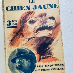 SIMENON GEORGES LE CHIEN JAUNE / COLLECTION LES ENQUETES DU COMMISSAIRE MAIGRET