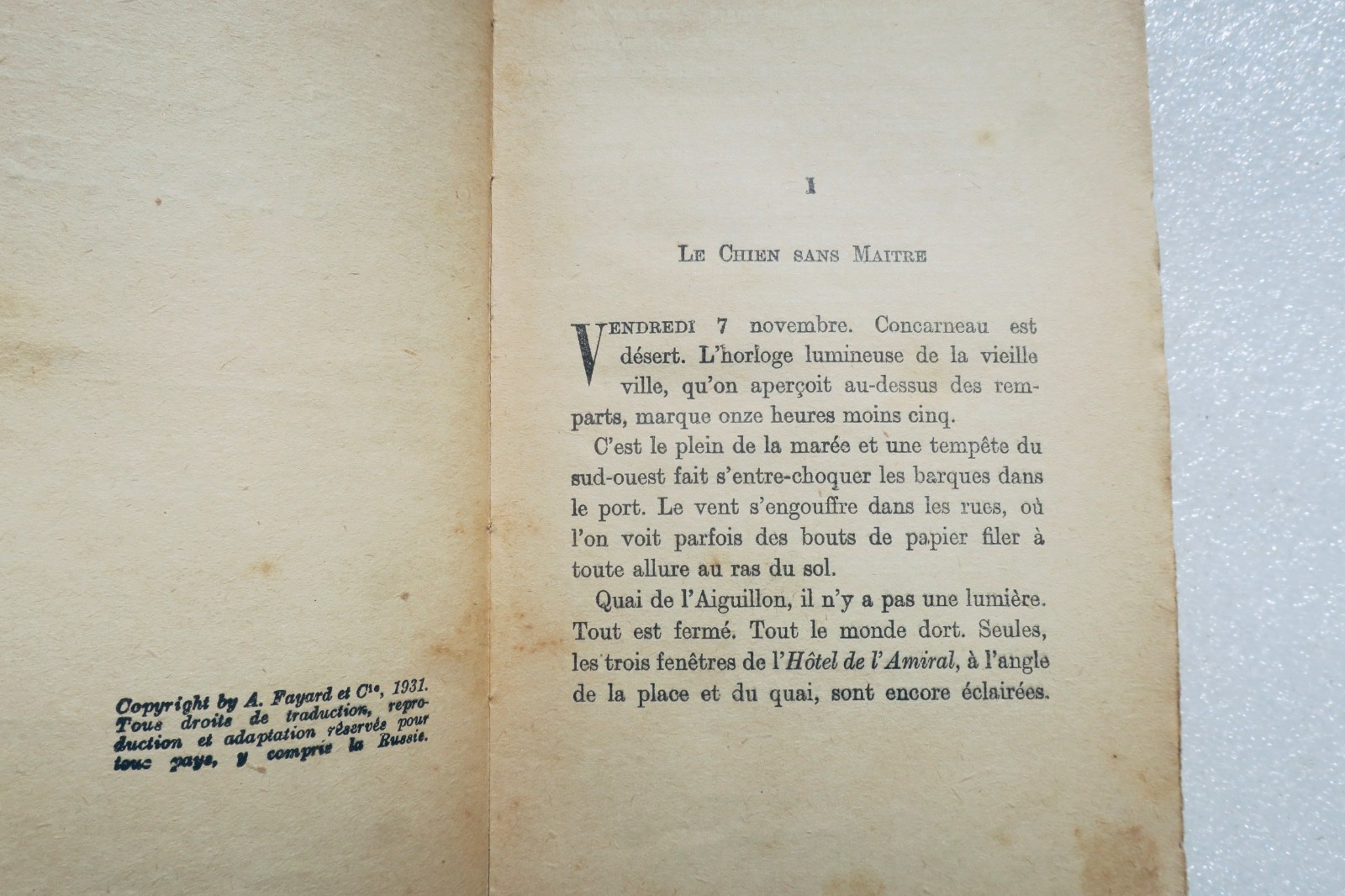 SIMENON Georges Le Chien Jaune Collezione Les Enquetes du Commissaire Maigret – Image 2