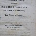 Simon de Nantua, ou Le Marchand Forain.1839 - La Librairie Antique