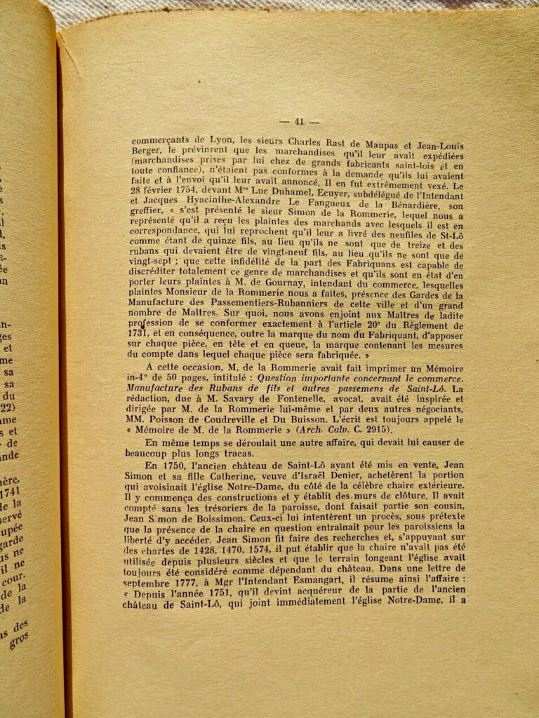 Genealogie der Saint-Loire Bürgerfamilie