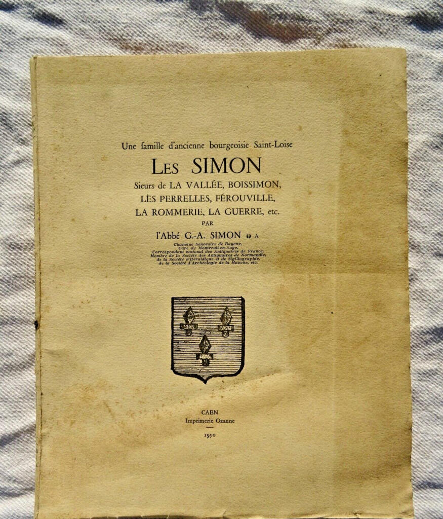 Genealogie der Saint-Loire Bürgerfamilie