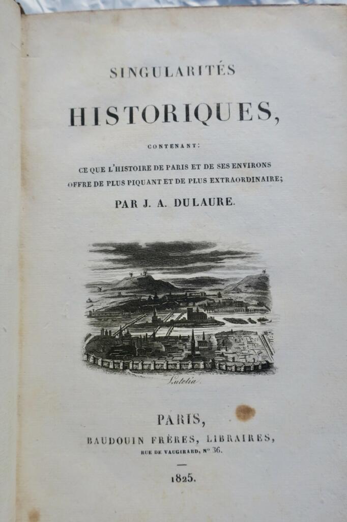 Paris curiosities and historical oddities