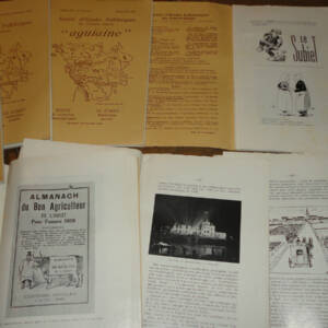 Folkloristische Studien in Westfrankreich