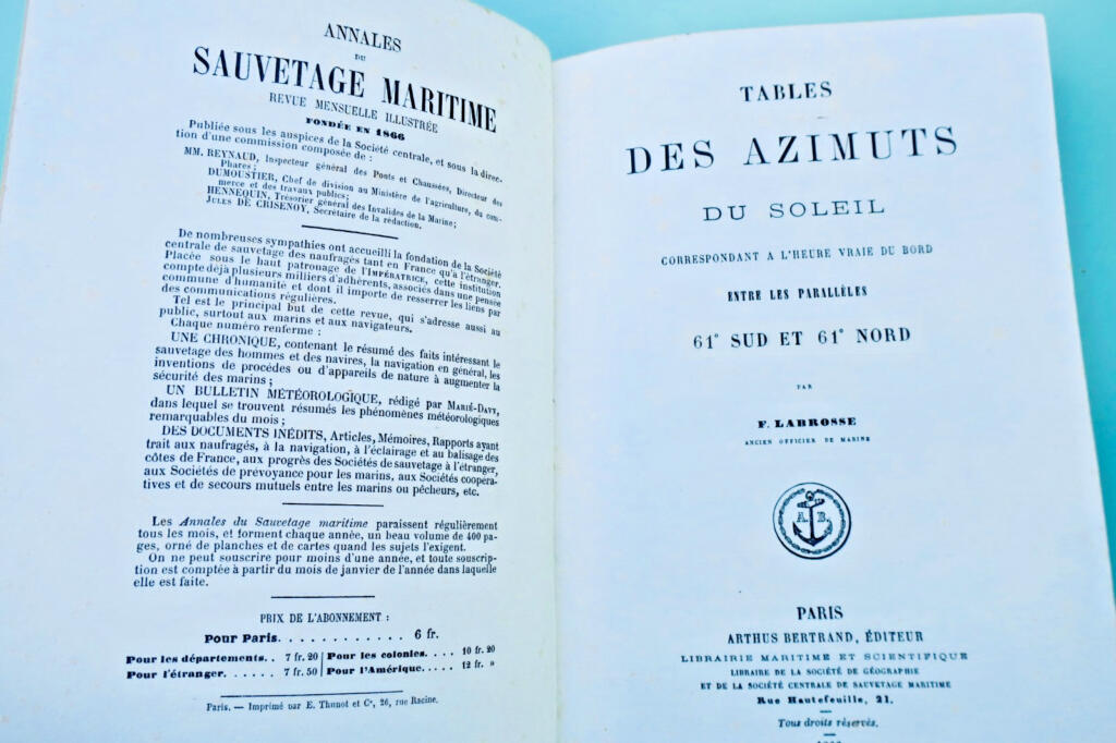 Solar Azimuth Tables 61° South and North