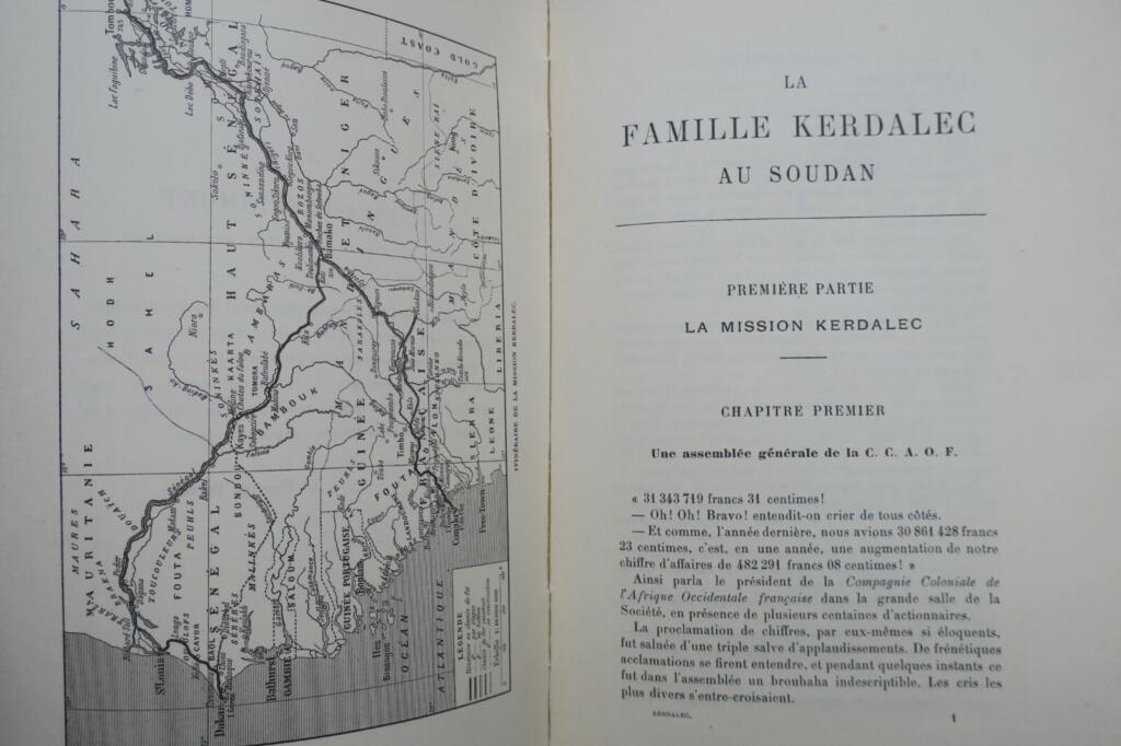 Soudan LA FAMILLE KERDALEC AU SOUDAN. ESSAI DE VULGARISATION COLONIALE