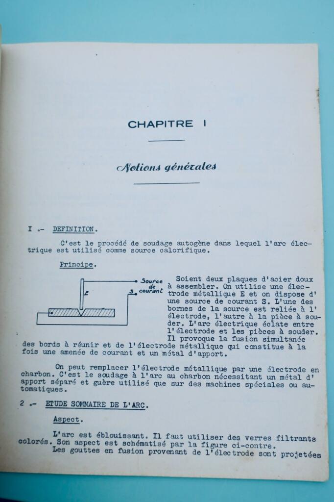Schweißkurse der Marine-Schule Toulon