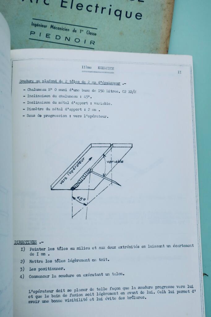 Schweißkurse der Marine-Schule Toulon