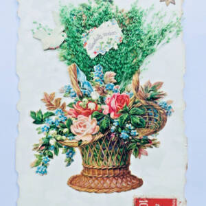Souhaits sincères composition florale et végétal BELLE EPOQUE 1907