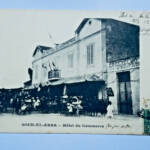 SOUK EL ARBA A TUNIS 1912 HOTEL DU COMMERCE
