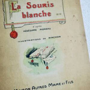 Souris blanche illust-Pinchon