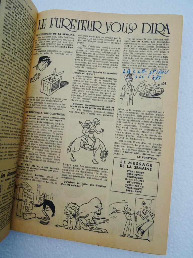 Spirou album 39. 1951