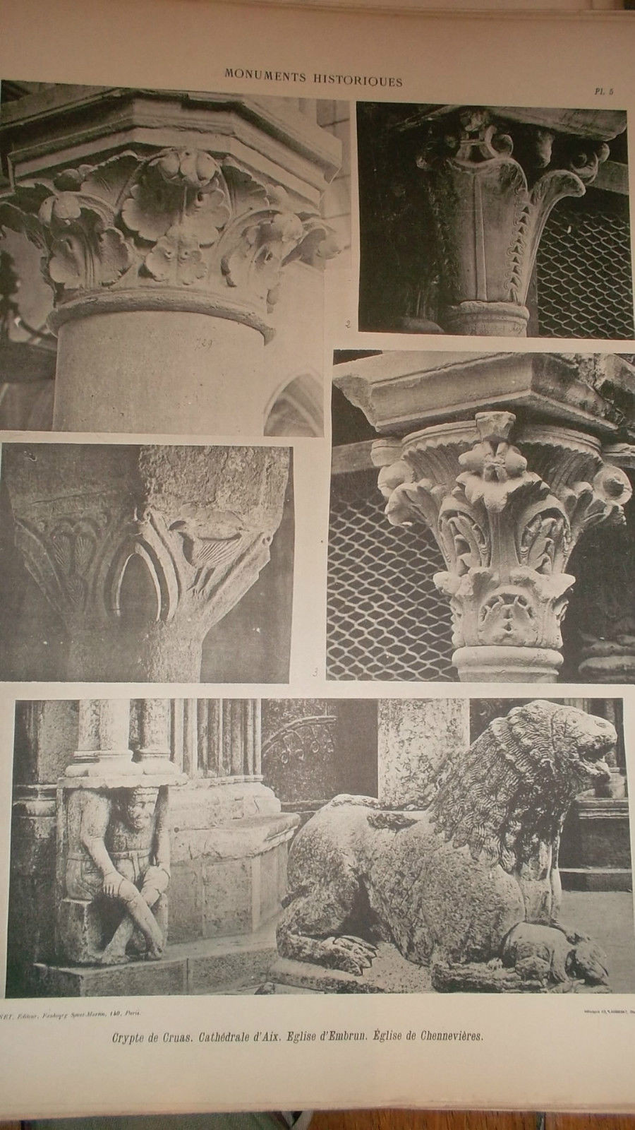フランス装飾彫刻:文書館モティーフ集 - Image 5