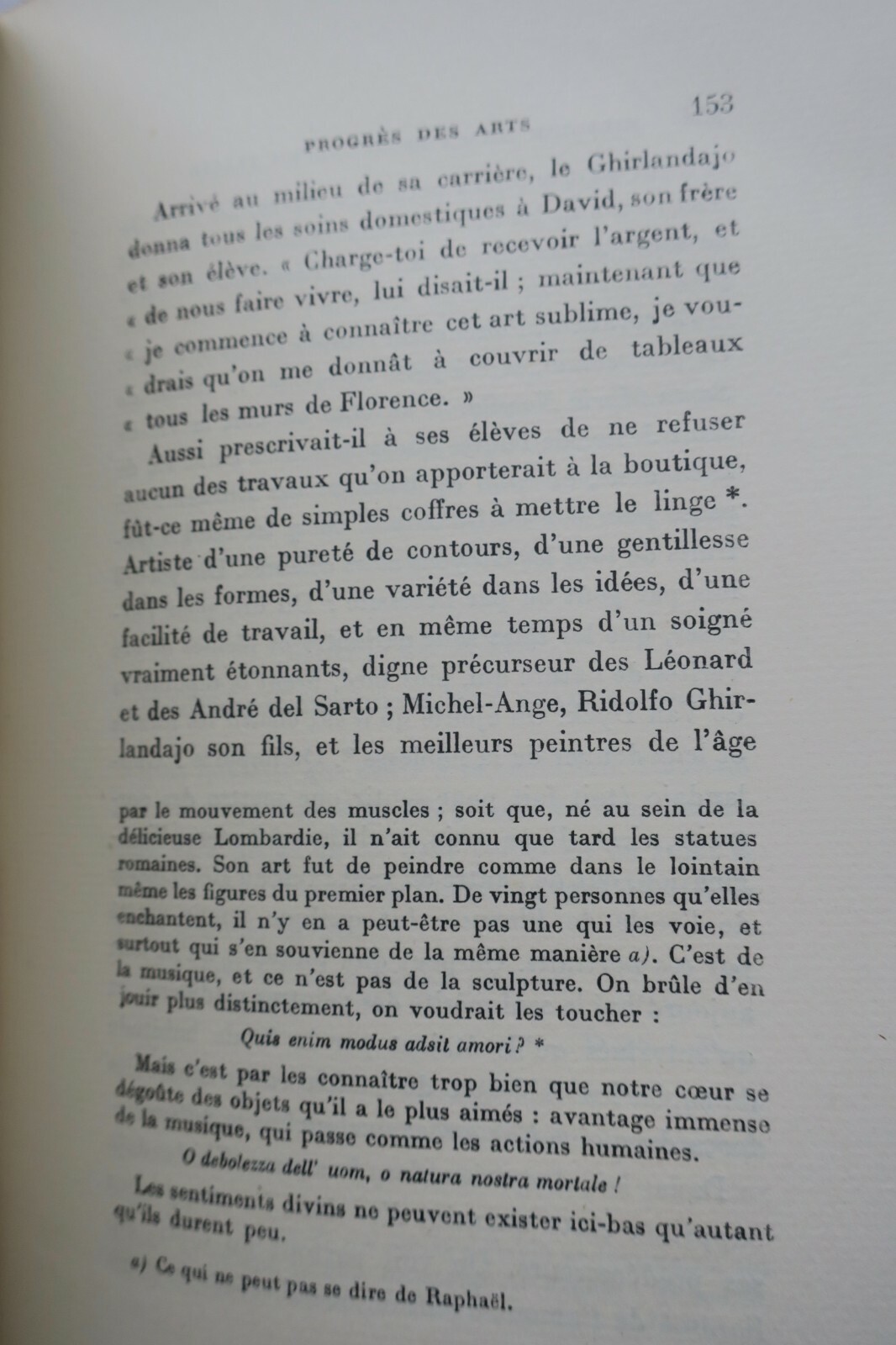 STENDHAL HISTOIRE DE LA PEINTURE EN ITALIE sur Arches nté 1924 – Image 3