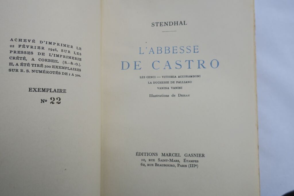 Stendhals Abtei von Castro