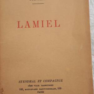 STENDHAL Lamiel 1926
