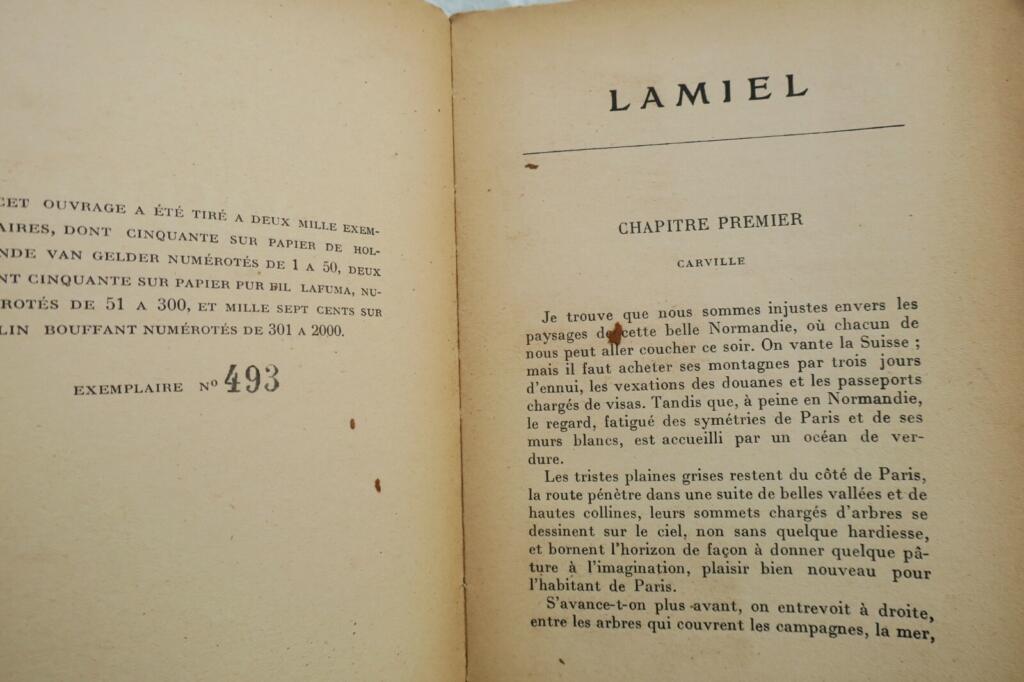 STENDHAL Lamiel 1926